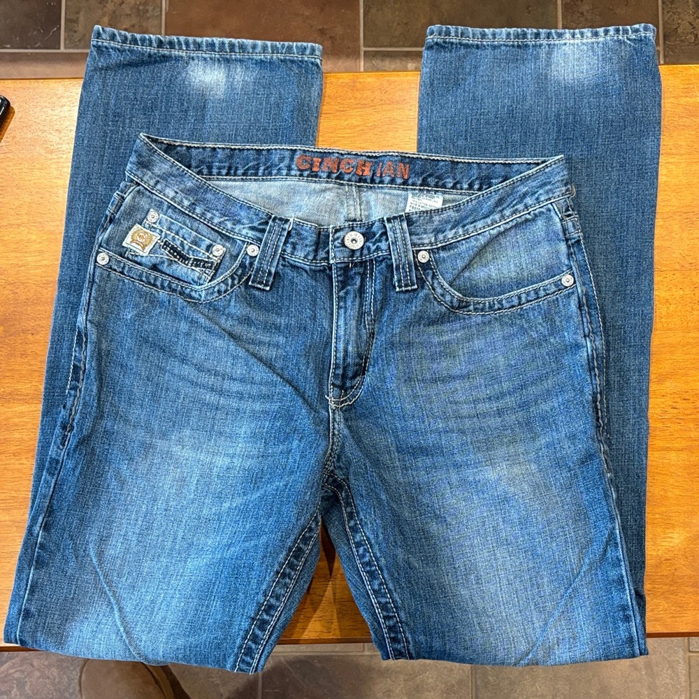 Cinchian Raw Blue Denim Jeans